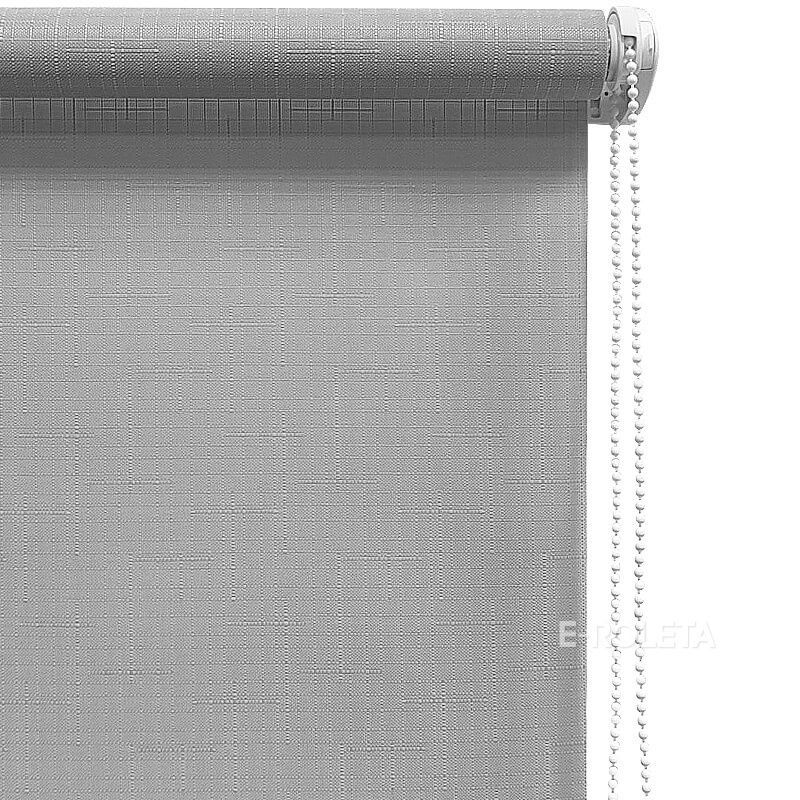 Рулонна штора під нахил Льон 7436, 50&times;165 см, сірий L7436-50-170 фото