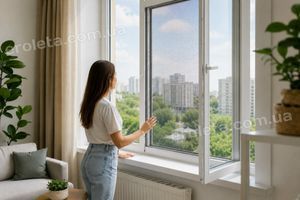 Москитная сетка для квартиры: как выбрать и заказать для пластиковых и деревянных окон фото