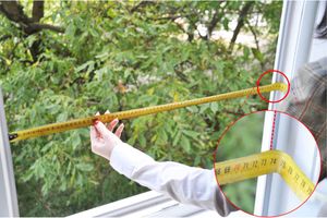 Как измерить вставную москитную сетку? фото